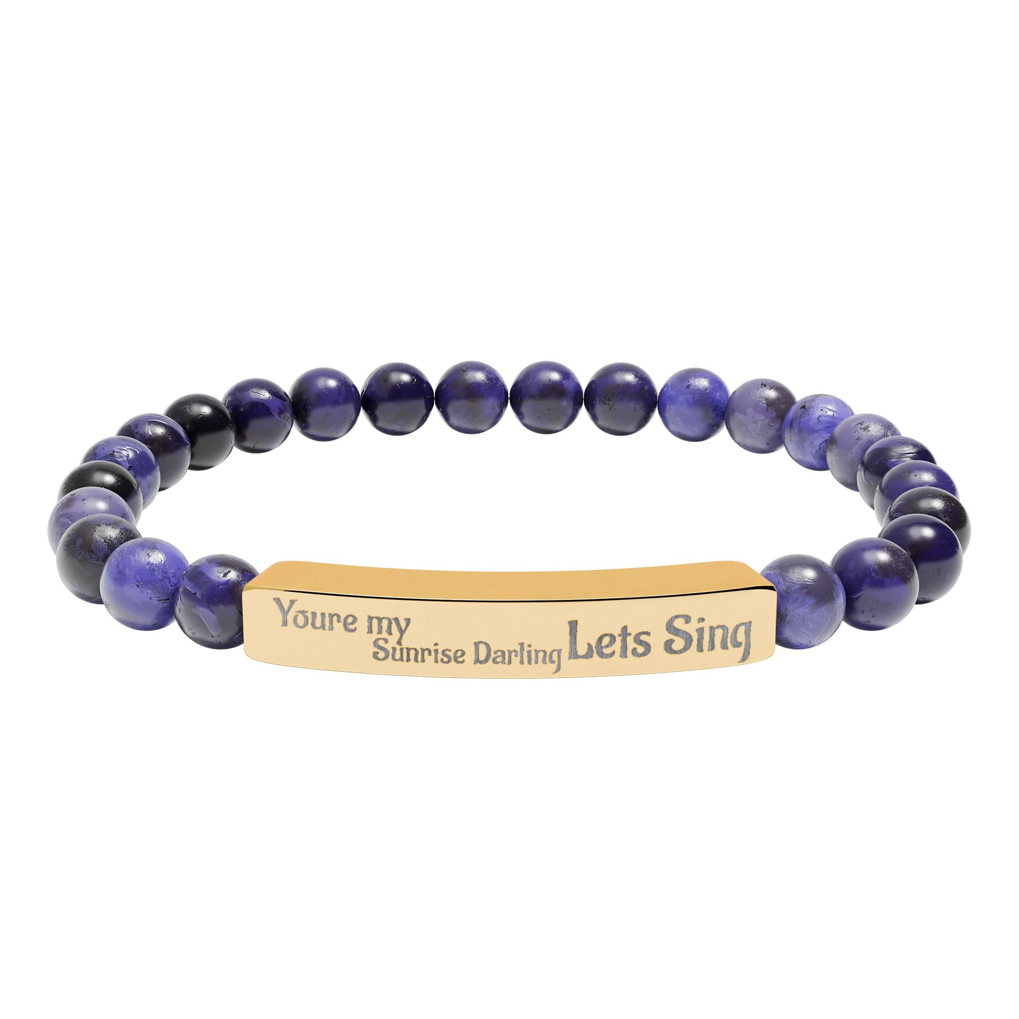 Sunrise Darling Natural Stone Bead Bracelet