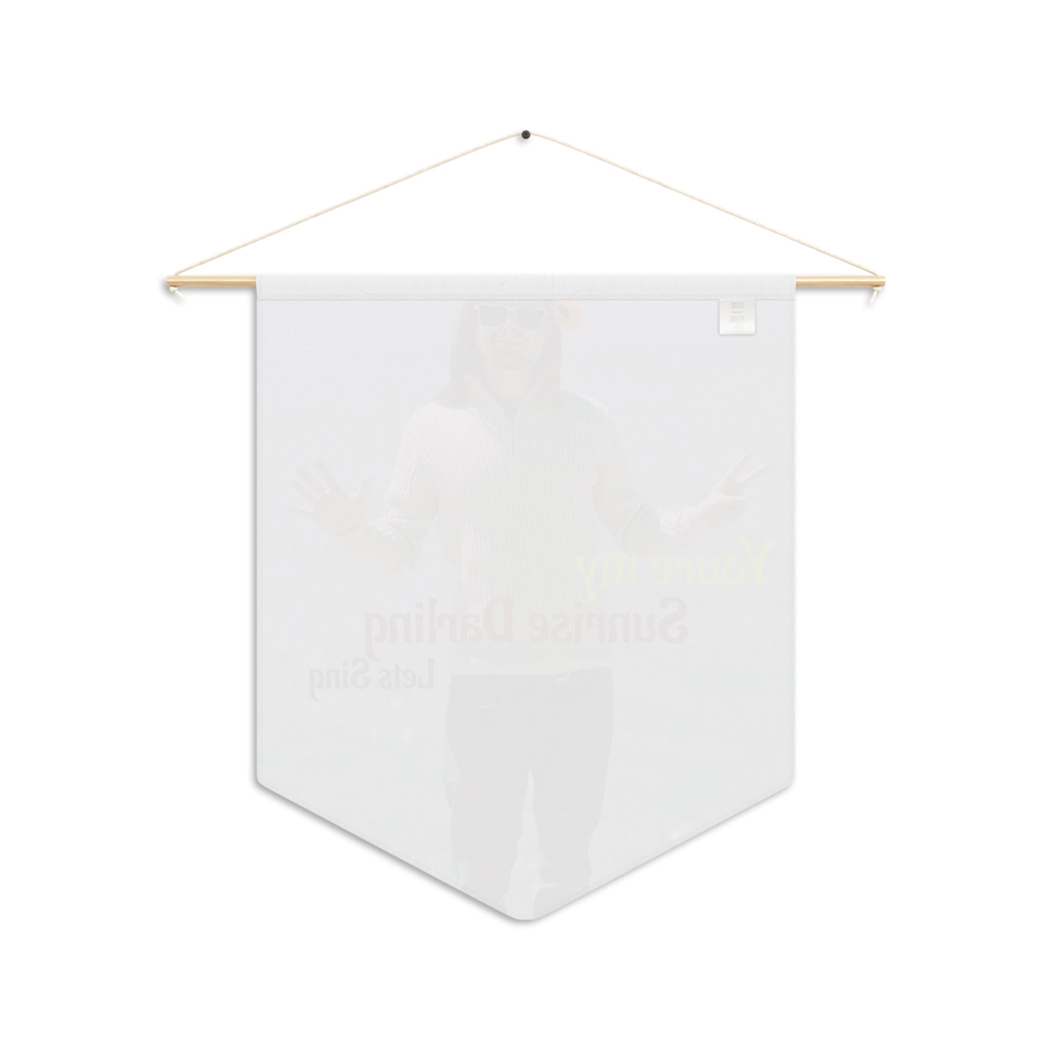 "You're My Sunrise Darling" Vintage Photo Wall Banner