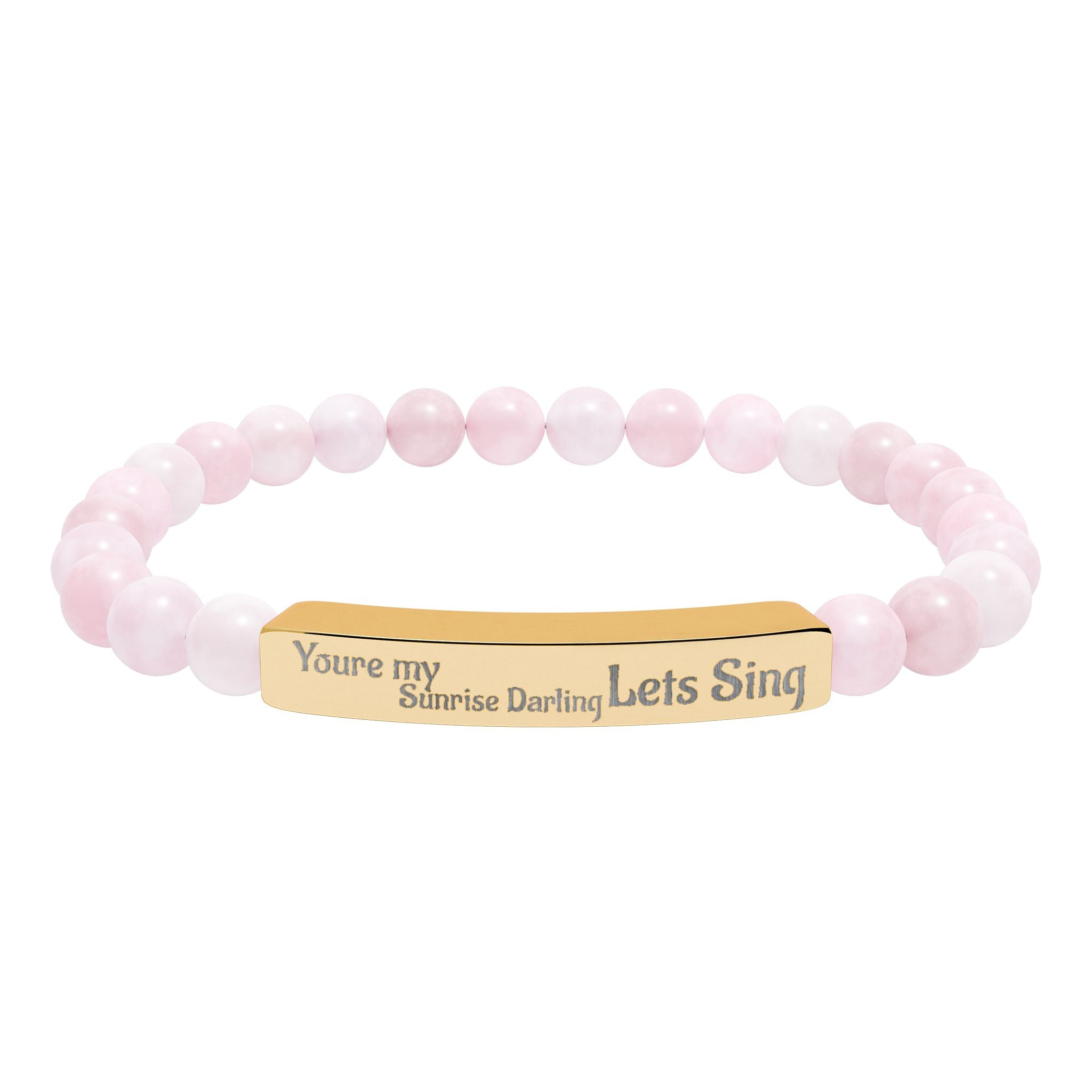 Sunrise Darling Natural Stone Bead Bracelet