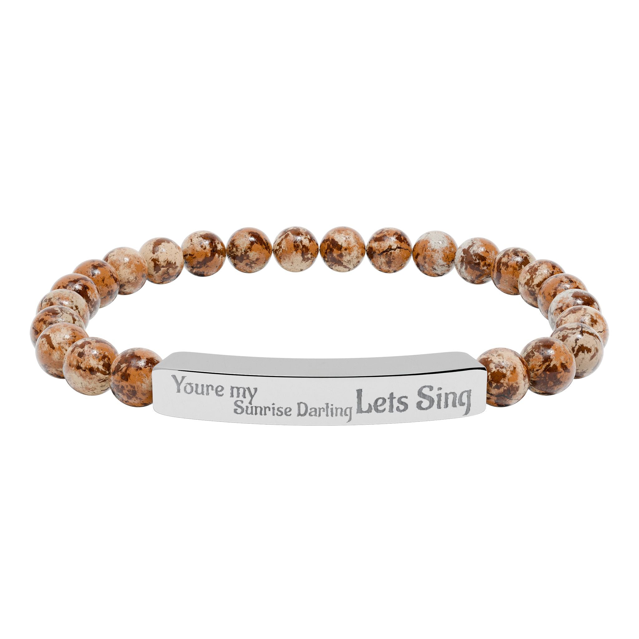 Sunrise Darling Natural Stone Bead Bracelet