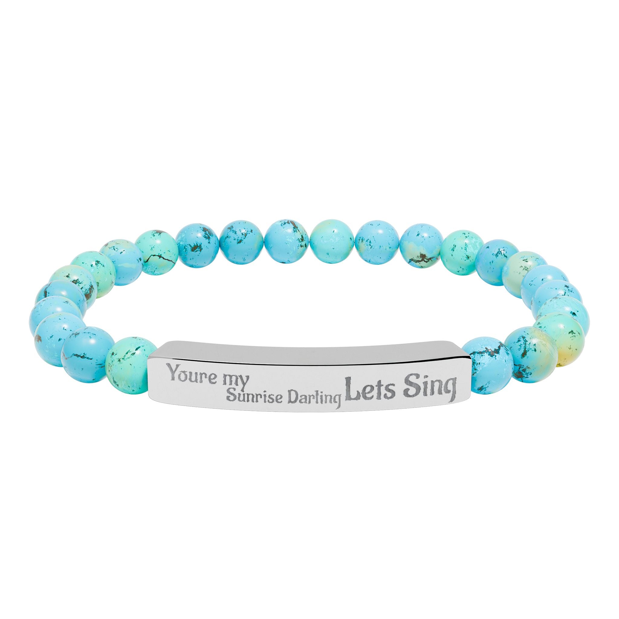 Sunrise Darling Natural Stone Bead Bracelet